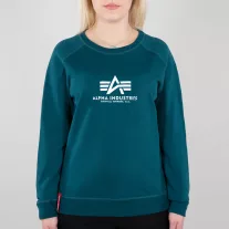 New Basic Sweater Woman - deep petrol