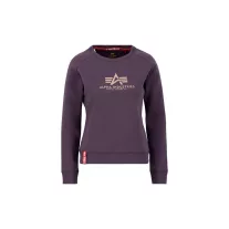 New Basic Sweater Wmn - plum