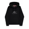 Basic Big Logo Mirror Leo Hoodie Women  - black