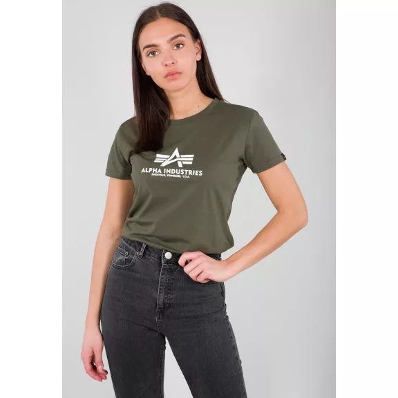 New Basic T Woman - dark olive New Basic T Woman - dark olive