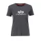New Basic T Woman - vintage grey