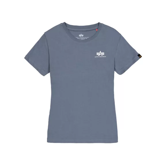 Basic T Small Logo Woman - denim blue Basic T Small Logo Woman - denim blue