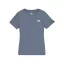 Basic T Small Logo Woman - denim blue