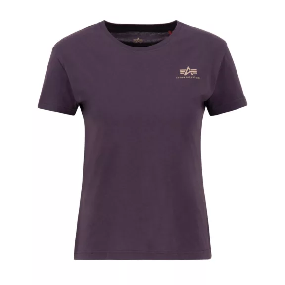 Basic T Small Logo Woman - plum Basic T Small Logo Woman - plum