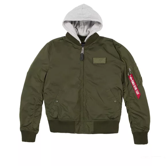 MA-1 TT Hood - dark green MA-1 TT Hood - dark green