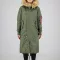 Long Fishtail Woman - sage green