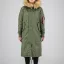 Long Fishtail Woman - sage green
