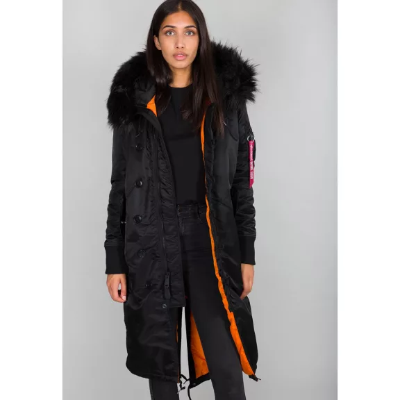 Long Fishtail Woman - black Long Fishtail Woman - black