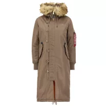 Long Fishtail Woman - taupe