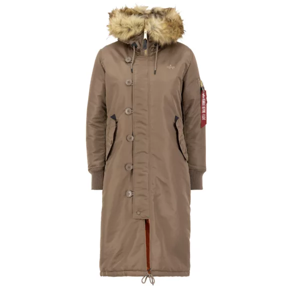 Long Fishtail Woman - taupe Long Fishtail Woman - taupe