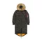 Long Fishtail Woman - black olive