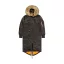 Long Fishtail Woman - black olive