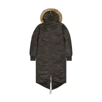 Long Fishtail Woman - black olive