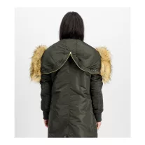Long Fishtail Woman - black olive