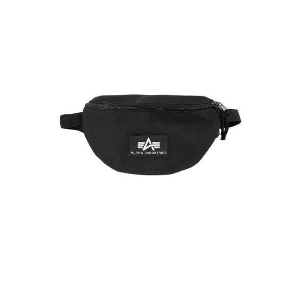 Rubber Print Waist Bag - black Rubber Print Waist Bag - black