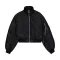 MA-1 Cropped Bomber Jacket Women - black