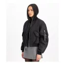 MA-1 Cropped Bomber Jacket Women - black MA-1 Cropped Bomber Jacket Women - black