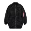 MA-1 Coat Bomber Jacket Women - black