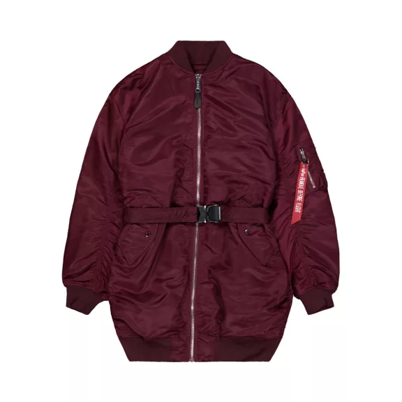 MA-1 Coat Bomber Jacket Women - dark cherry MA-1 Coat Bomber Jacket Women - dark cherry