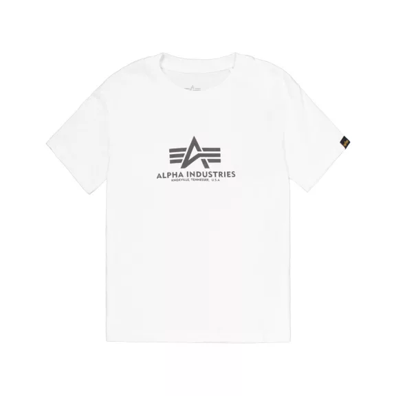 Basic Big Logo Puff Print T-Shirt Women - white Basic Big Logo Puff Print T-Shirt Women - white