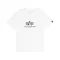 Basic Big Logo Puff Print T-Shirt Women - white