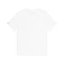 Basic Big Logo Puff Print T-Shirt Women - white