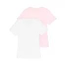 New Basic Big Logo T-Shirt 2 Pack Women - white/pastel pink New Basic Big Logo T-Shirt 2 Pack Women - white/pastel pink