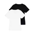 New Basic Big Logo T-Shirt 2 Pack Women - black/white New Basic Big Logo T-Shirt 2 Pack Women - black/white