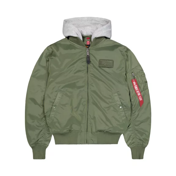 MA-1 TT Hood Two Tone - sage green MA-1 TT Hood Two Tone - sage green