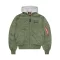 MA-1 TT Hood Two Tone - sage green