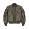 MA-1 VF Iridium Vintage Fit Bomber Jacket - dark olive