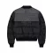 MA-1 Logo Puffer Winter Jacket - black