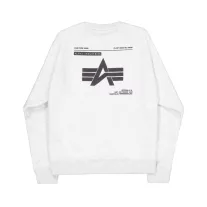 Label Sweashirt Backprint - pastel grey melange