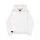 Label Backprint Hoodie - pastel grey melange Label Backprint Hoodie - pastel grey melange