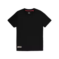 Camo Label Backprint T-Shirt - black