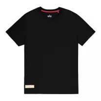Camo Label Backprint T-Shirt - black/desert camo
