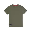 Label Backprint T-Shirt - dark olive Label Backprint T-Shirt - dark olive