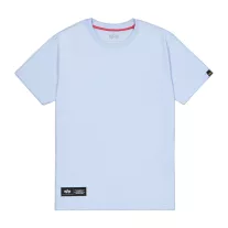 Label Backprint T-Shirt - artic blue
