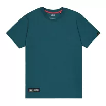 Label Backprint T-Shirt - deep petrol