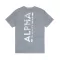 Vintage Backprint T-Shirt - denim blue