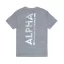 Vintage Backprint T-Shirt - denim blue