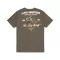 Sky Wolf T-Shirt - mud olive