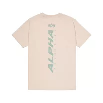 Backprint Puff T-Shirt - organic beige