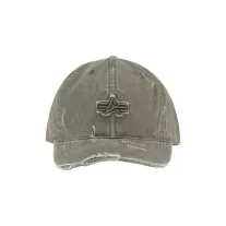 Acid Logo Cap - dark olive