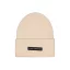 Rubber Logo Beanie - organic beige