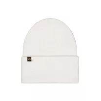 Rubber Logo Beanie - pastel grey