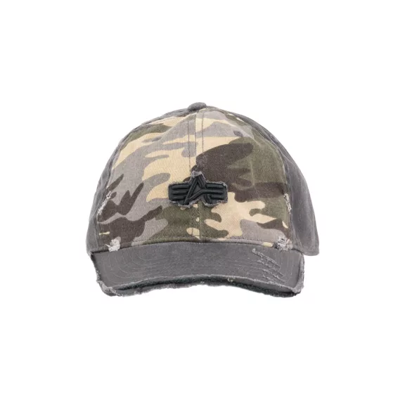 Distressed Logo Camo Cap - wdl camo 65 Distressed Logo Camo Cap - wdl camo 65