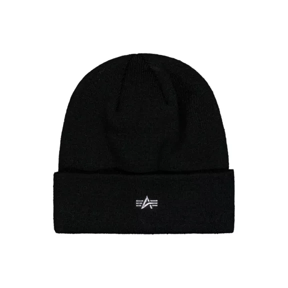Metal Logo Beanie - black Metal Logo Beanie - black