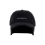 Snow Cap Rubber Logo - black