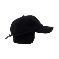 Snow Cap Rubber Logo - black